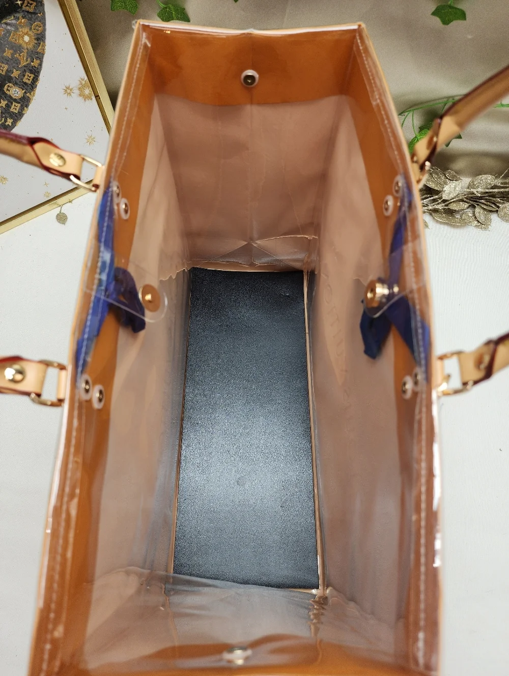 Authentic Louis Vuitton Large Retail Shopping Bag in A PVC Tote - Picture 10 of 10